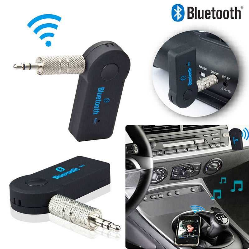 Bluetooth-ресивер аукс AUX BT350 для музыки и разговоров