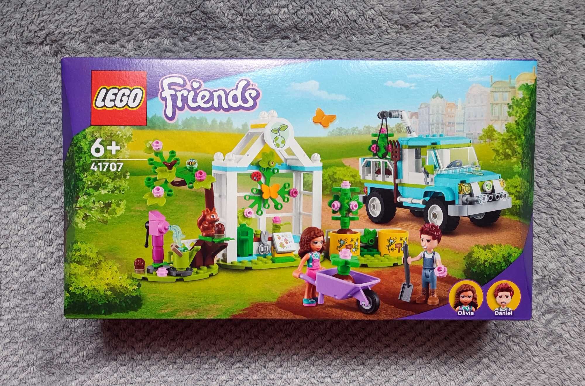NOWE LEGO Friends Furgonetka do sadzenia drzew 41707