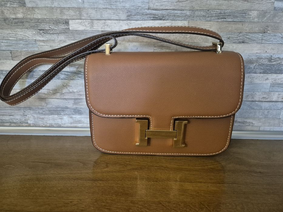 Torebka ciepły brąz H.