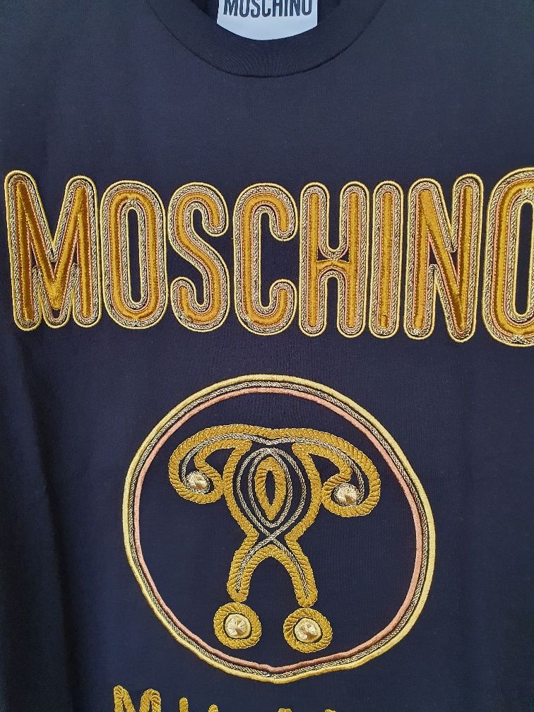 T shirt Moschino milano gold edition