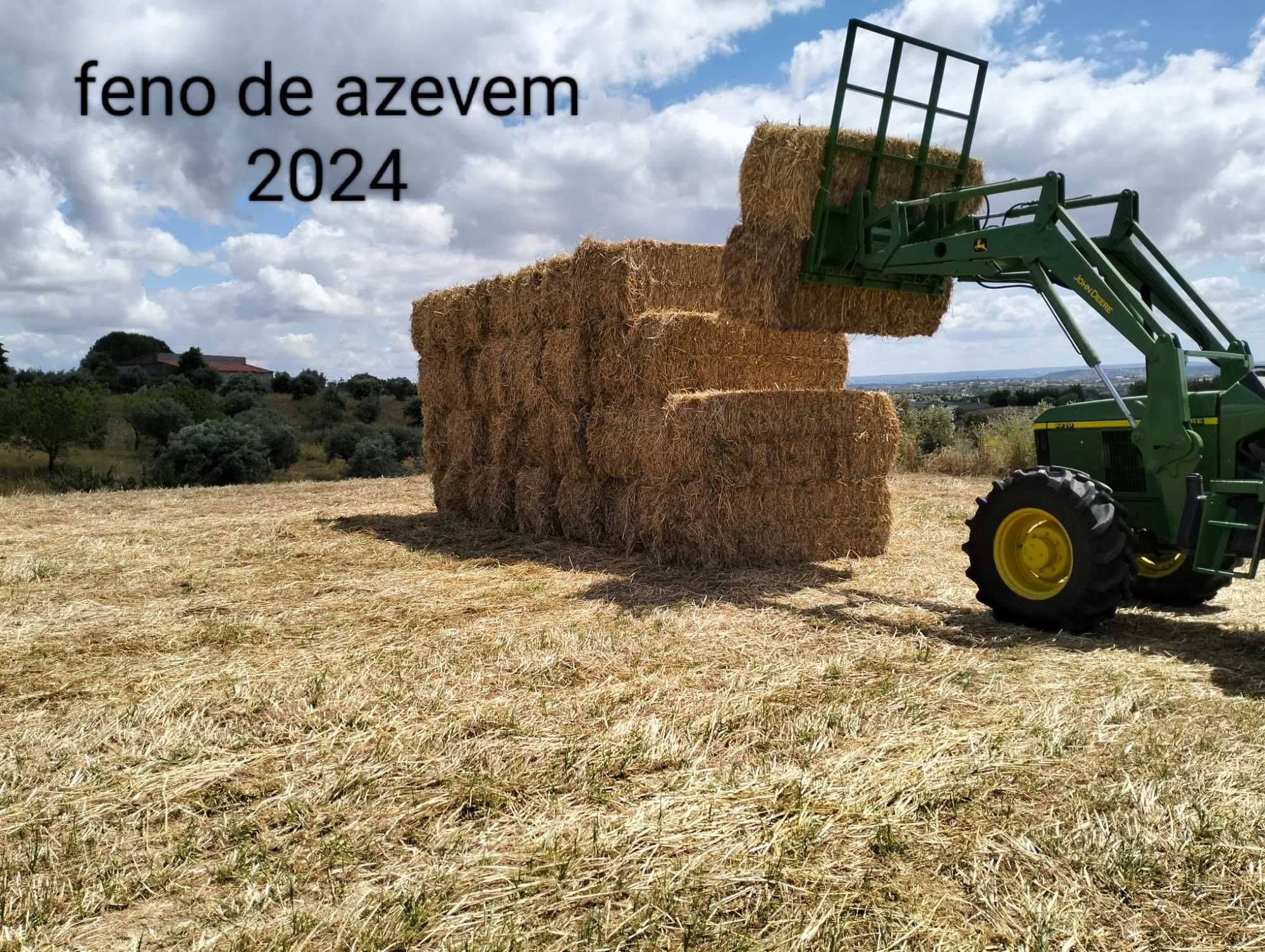 Feno de azevem e feno espontâneo