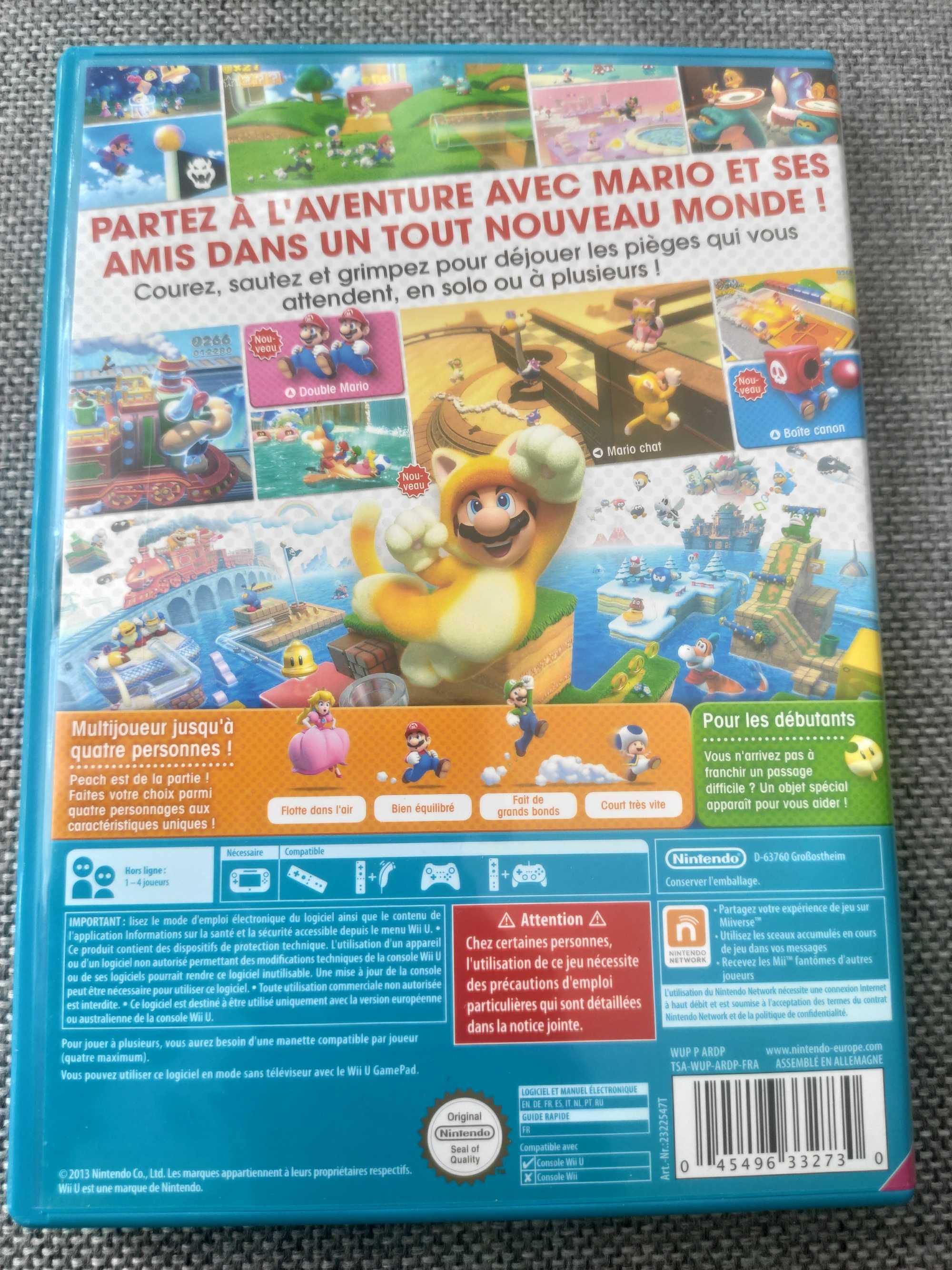 Super Mario 3D World - Nintendo Wii U WiiU gra PAL