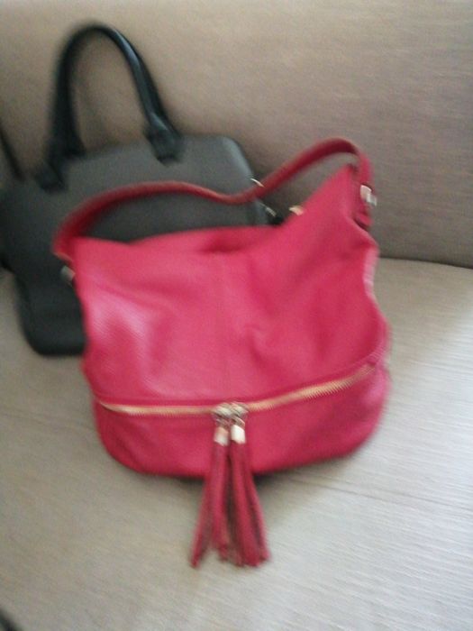 Шкіряна фірмова італійська сумка