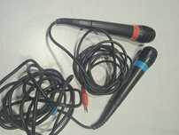 Dois microfones como novos