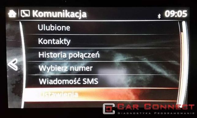 MAZDA MZD Connect język polski menu nawigacja USA konwersja 3 6 CX-5