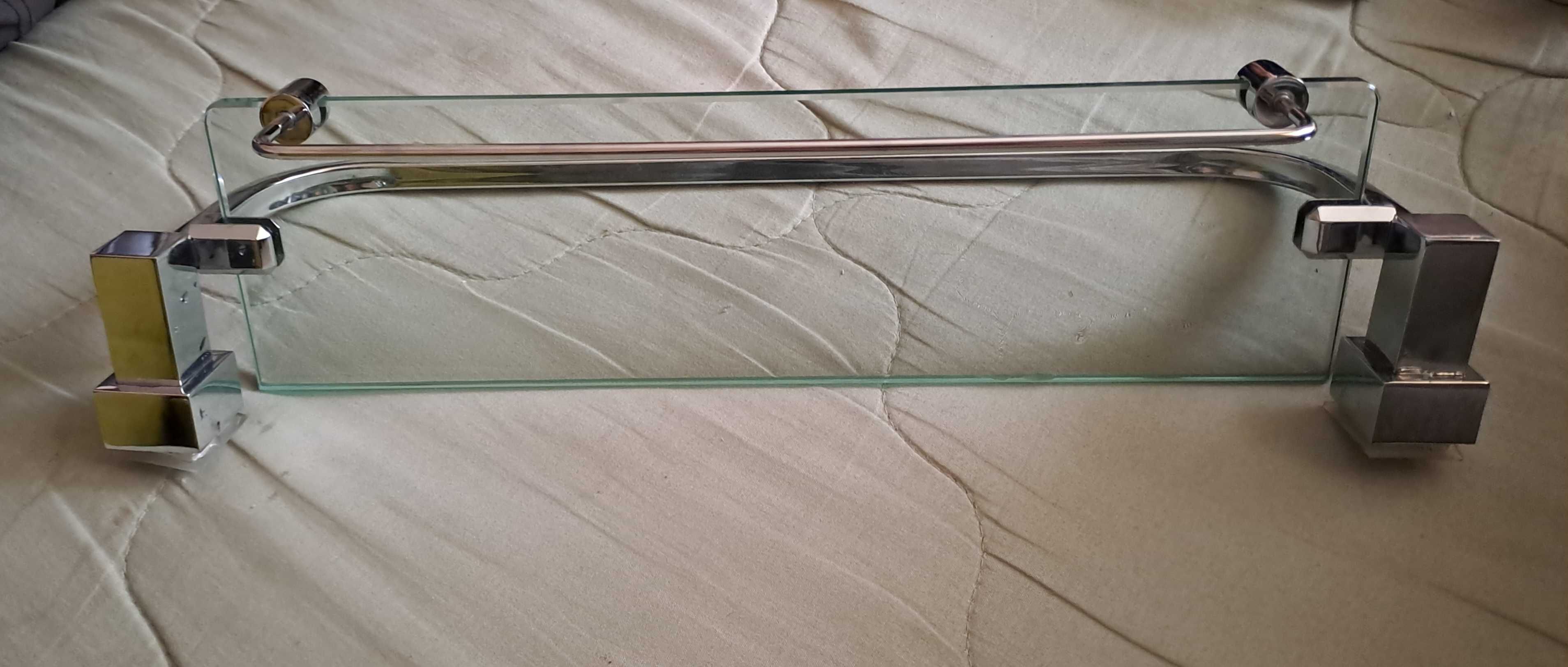 Półka szklana do kabiny hydromasażowej stan bdb