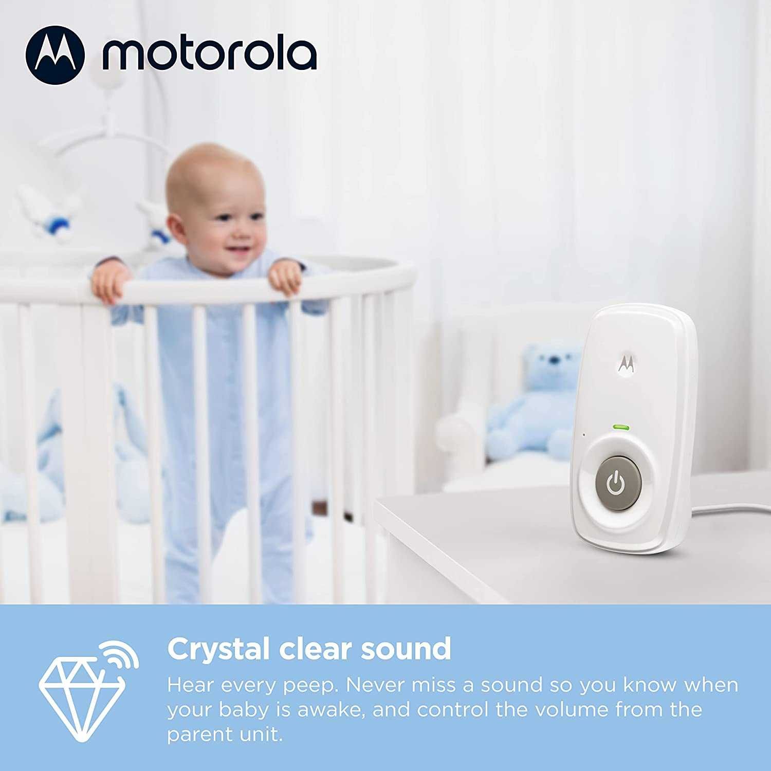 радіоняня  Motorola Baby  з технологією DECT, білий