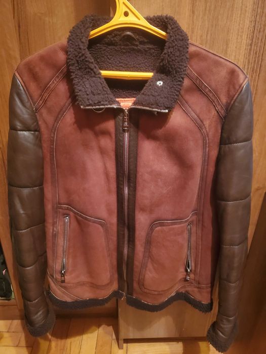 Чоловіча осінньо-весінньо-зимова куртка з натуральної шкіри Givenchy