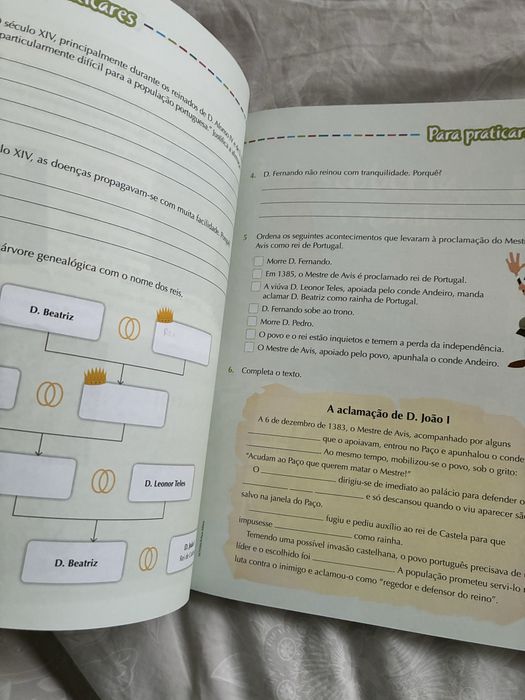 A Historia no Estudo do Meio 4.º ano