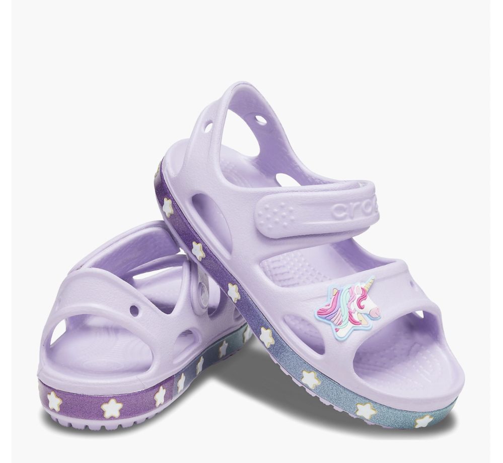 Дитячі сандалі Crocs Girls Fun Lab Unicorn Charm Sandal