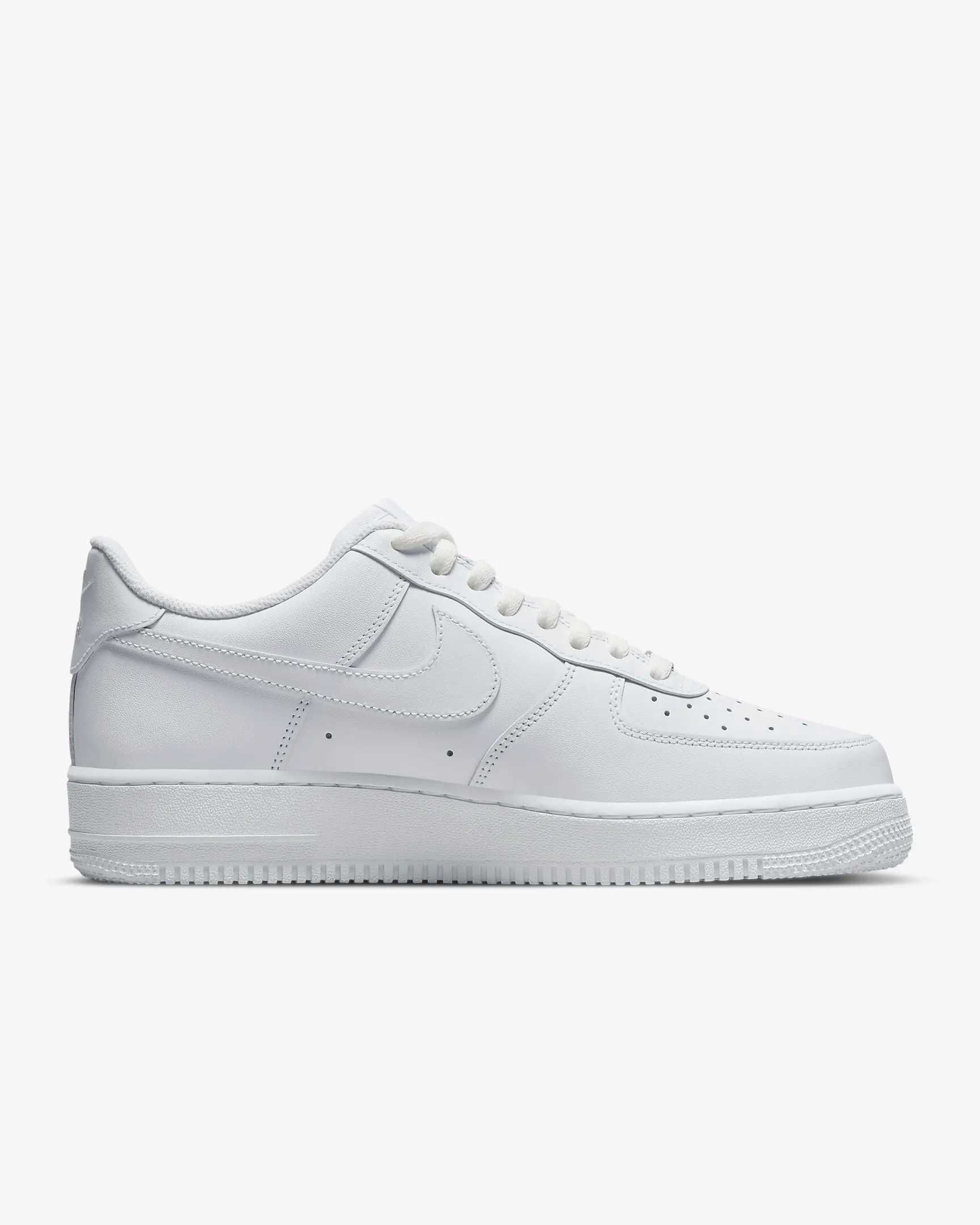 NIKE AIR FORCE 1 LOW TRIPLE WHITE чоловічі кросівки, форси р US 8 / 41