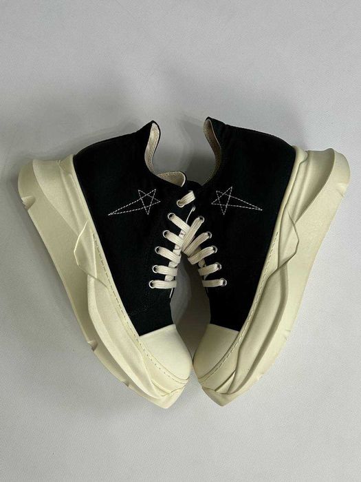Rick Owens DRKSHDW Abstract Ramones jumbo lace laces кеди кросівки 43