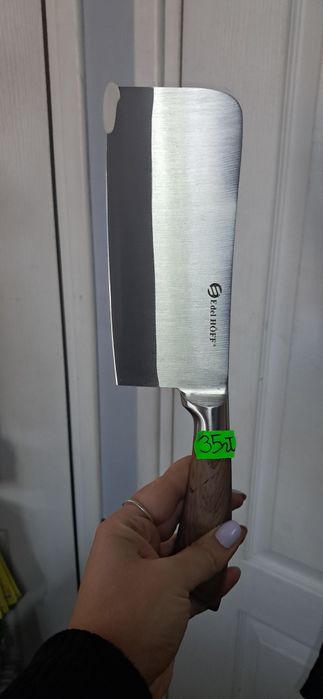 Tasak nóż kuchenny ze stali nierdzewnej