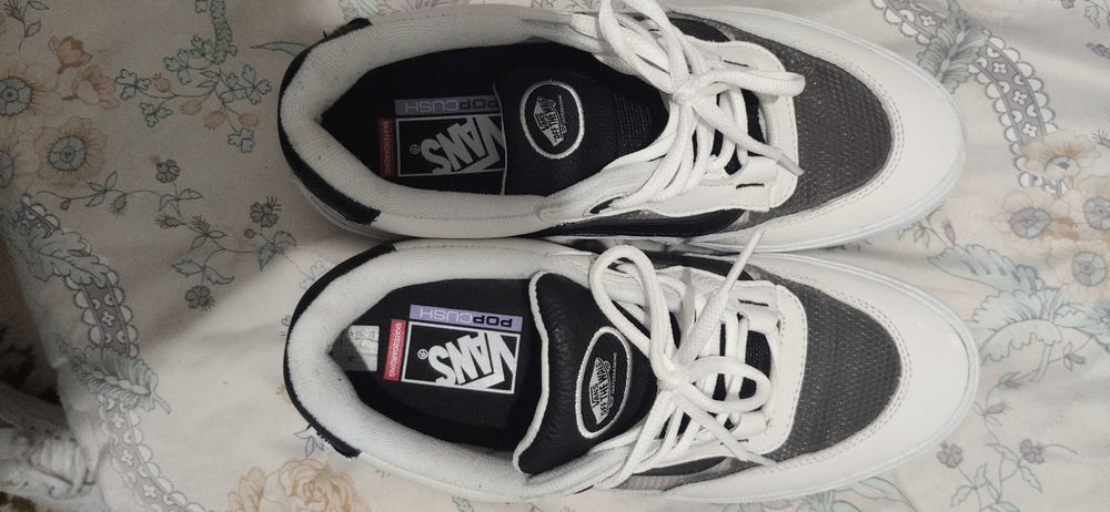 Vans MN Wayvee couro brancas