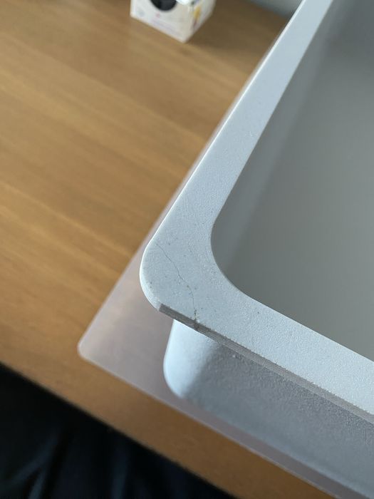 Pio Franke Maris MRG 110-62 Fragranite branco polar pia de embutir