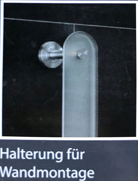 Wieszak łazienkowy ścienny/kabinowy Szkło