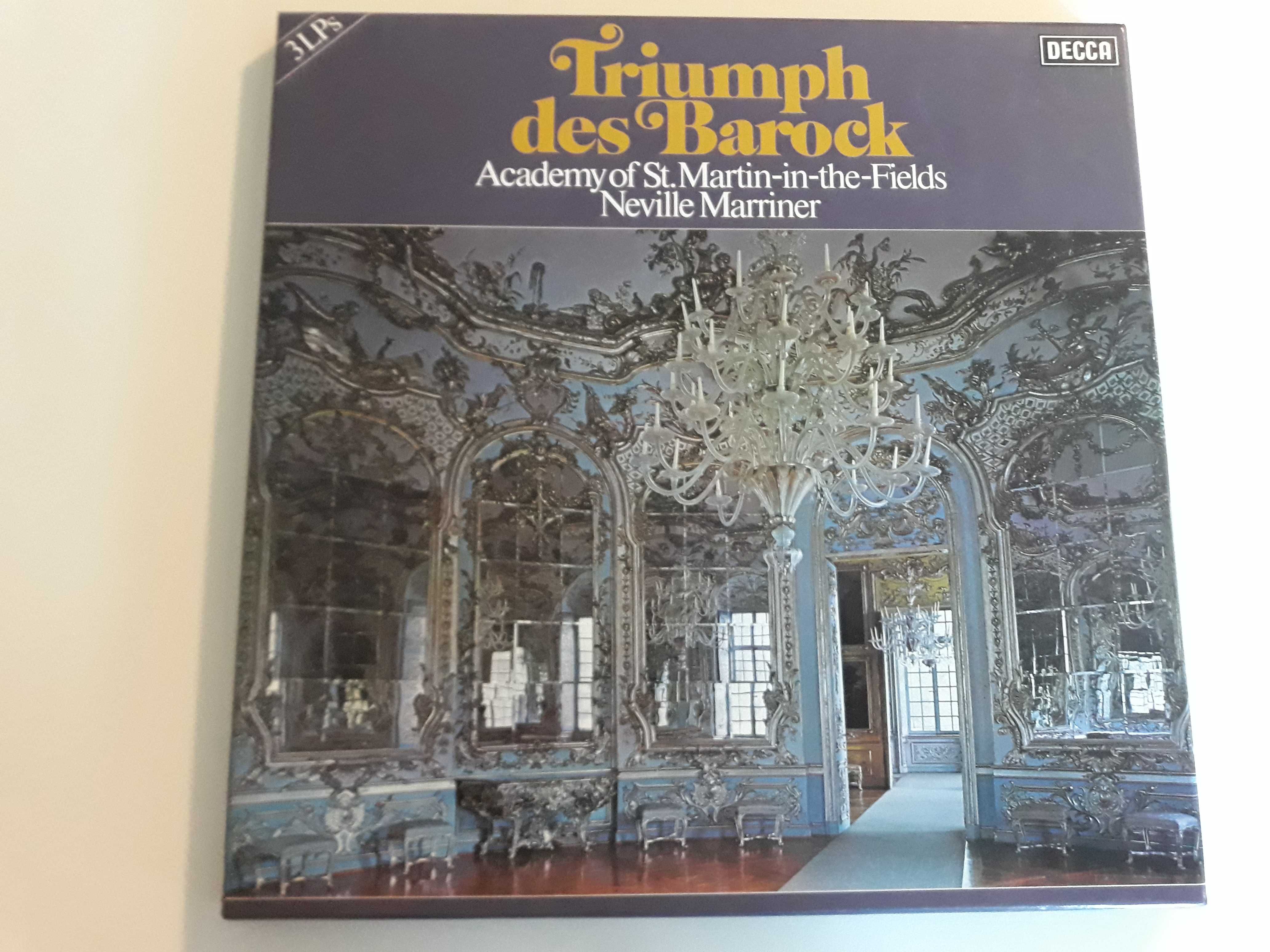 Płyty winylowe: Decca "Triumph Des Barock" - komplet 6 sztuk