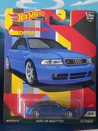 Audi S4 Quattro hot wheels rodas de borracha