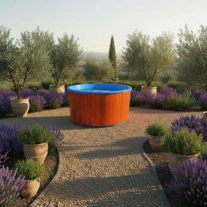 Całoroczna balia 6 os masaż pokrywa LED basen jacuzzi sauna transport