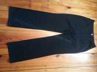 Trussardi Jeans r 46 czarne proste spodnie męskie