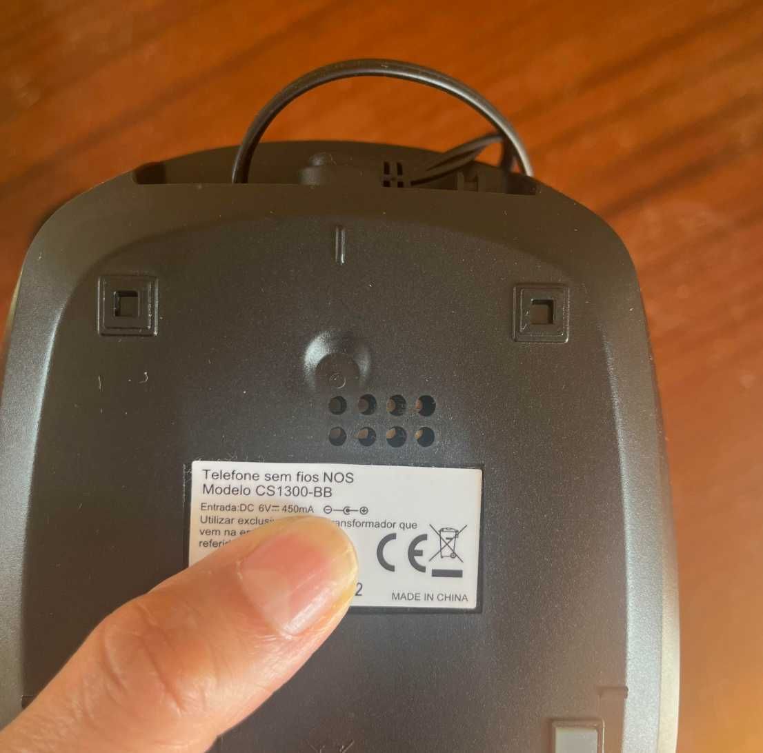 Telefone sem fios CS1300 NOVO