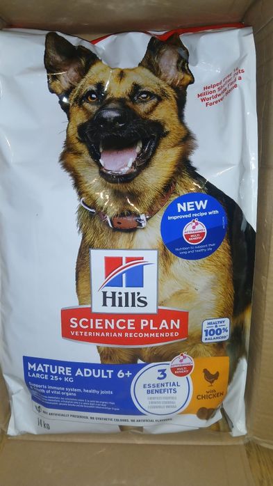 Hill’s Science Plan Mature Adult 6+ Large Breed karma 14kg
