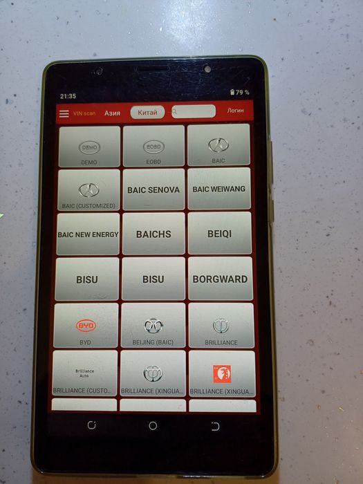 Комплект автодіагностики THINDIAG  +  Планшет