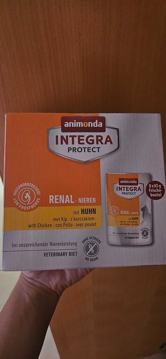 Comida humida renal para gato