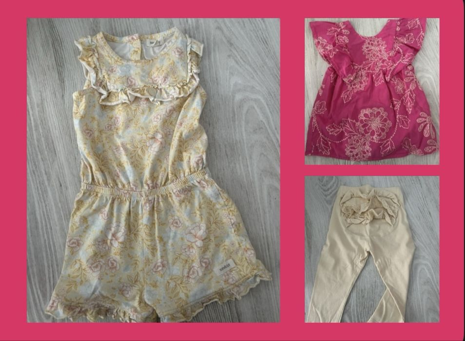 Paka dla dziewczynki 92-98 newbie , zara , h&m … plus gratisy