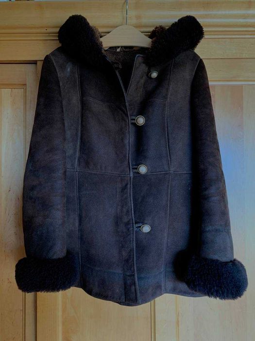 Kożuch Krótki z Kapturem