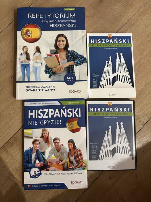 ZESTAW Hiszpański kurs podstawowy i Hiszpański nie gryzie