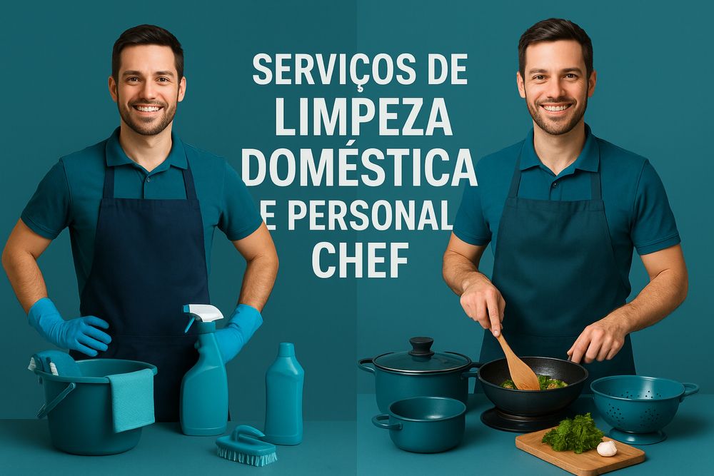 A Faxina. Servico de limpeza Geral e Serviços de Cozinha.