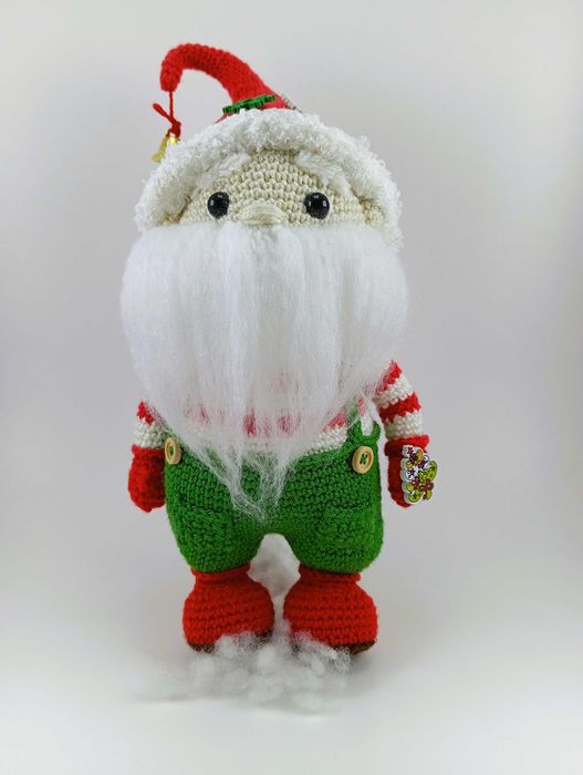 Pai Natal Vermelho Amigurumi