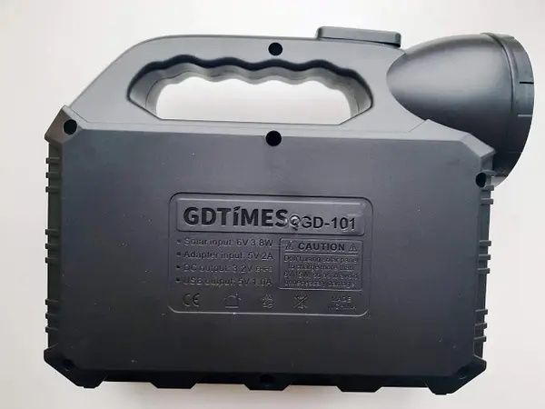 Солнечная станция, LED фонарь GDTIMES GD-101 с солнечной панелью