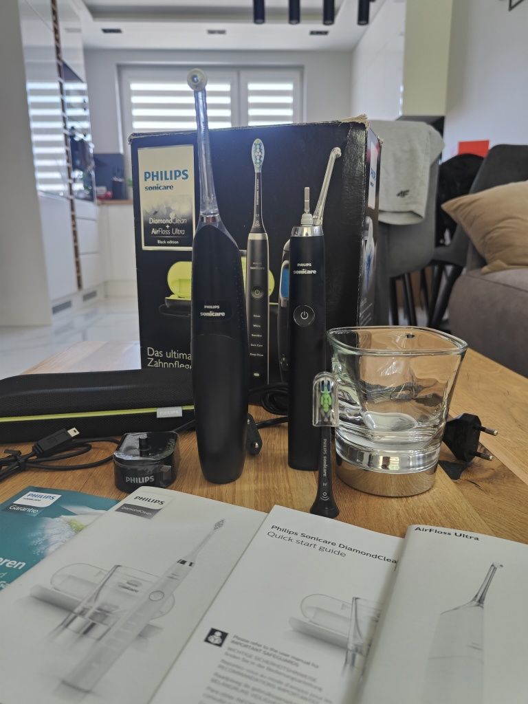 Szczoteczka soniczna Philips Sonicare DiamondClean/Irygator Airfloss