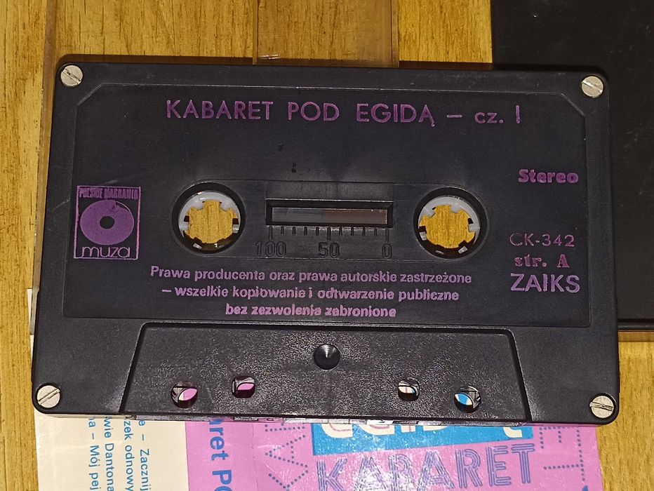 Kabaret pod Egidą kaseta