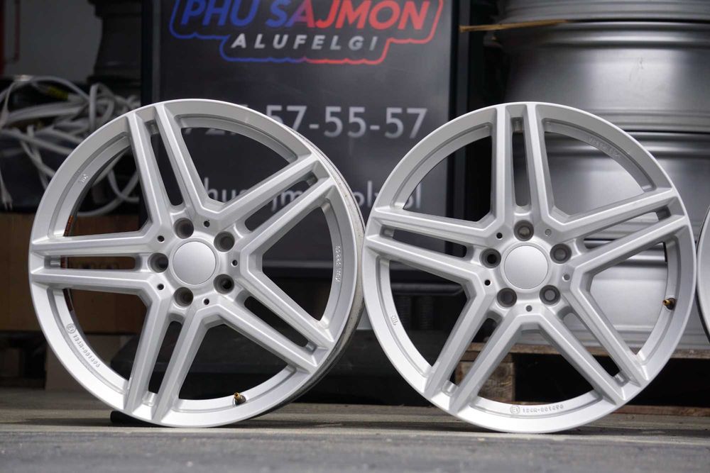 Alufelgi Uniwheels 5x108 7,5Jx18 et50,5 cb63,4mm oryginalny srebrny