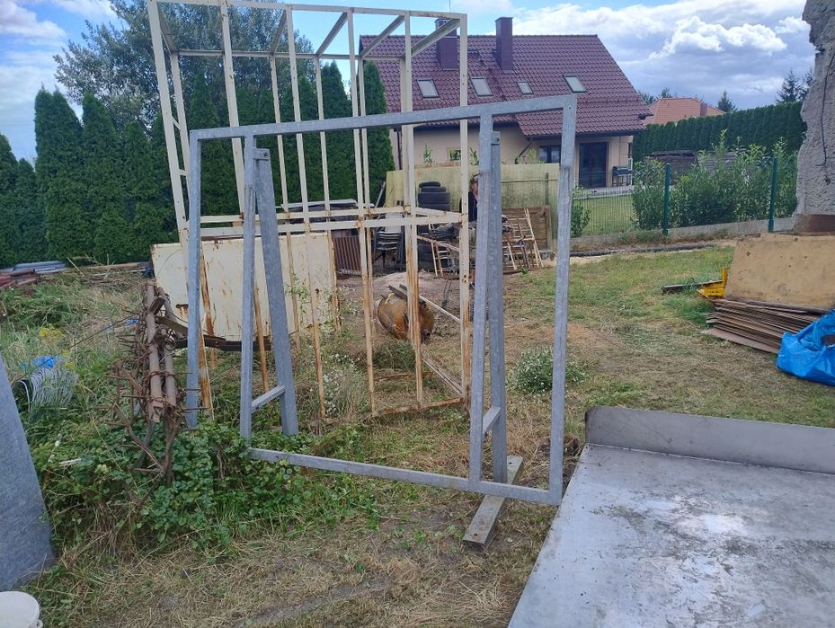 Stojak na reklamę ocynkowany bilbord reklama