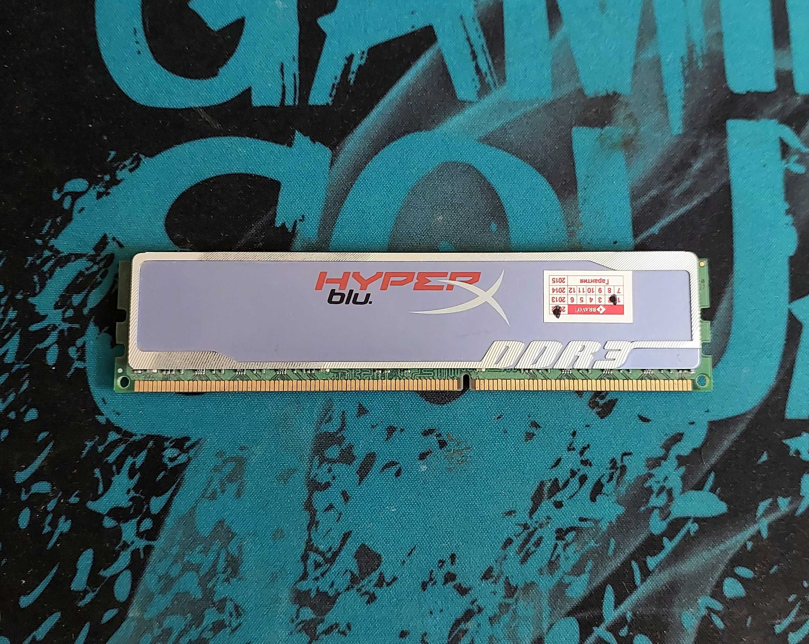 Оперативна пам'ять Kingston ddr3 4 gb (гб) 1333 МГц 16 чіпів