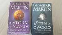 George Martin Storm of swords gra o tron game of thrones Nawałnica