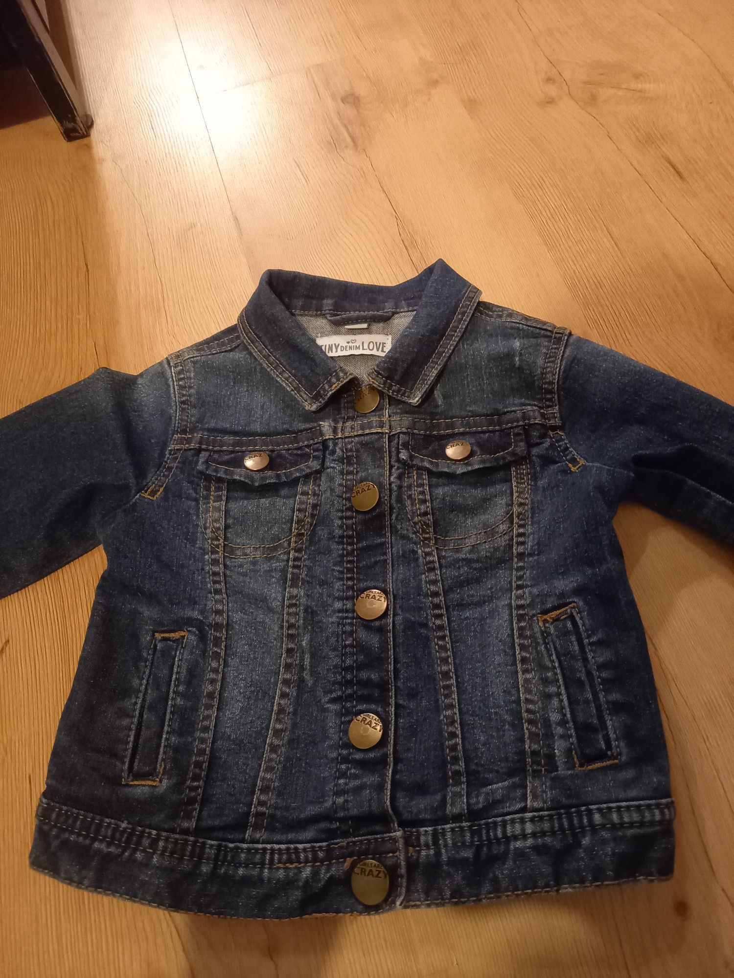 Kurtk/ bluza jeansowa niemowlęca