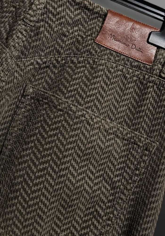 Мужские брюки Massimo Dutti, цвет хаки, р. S/M