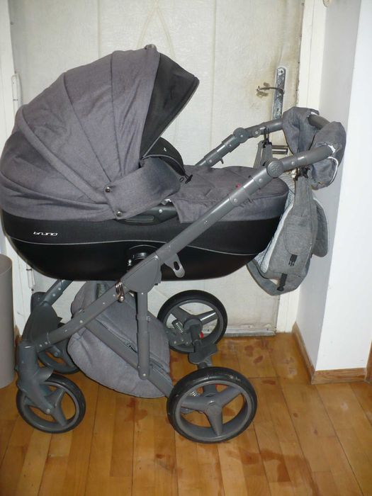 Polski wózek3w1 Riko z fotelikiem Cybex