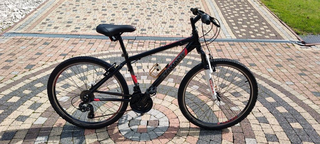 Rower 26  alu DIAMANT MOGUL / Koła 26"/rama 16"/Shimano 3x7/Amortyzato