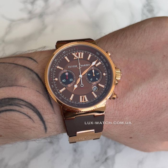Часы Ulysse Nardin Maxi Marine годинник чоловічий
