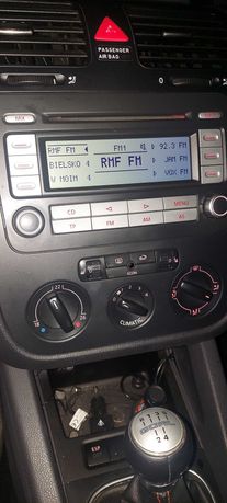 Radio samochodowe Vw golf V
