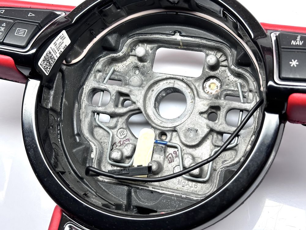 AUDI A6 S6 C7 Kierownica multifunkcyjna łopatki airbag