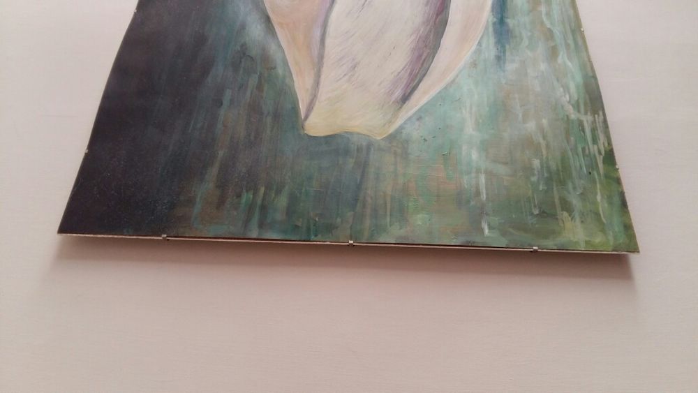 Obraz muszla 70×100 cm---jedyny taki ręcznie malowany---Okazja Łódź