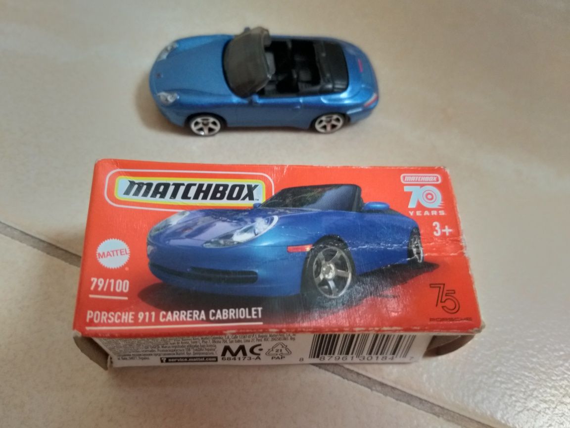 Matchbox Porsche 911 Carrera Cabriolet3