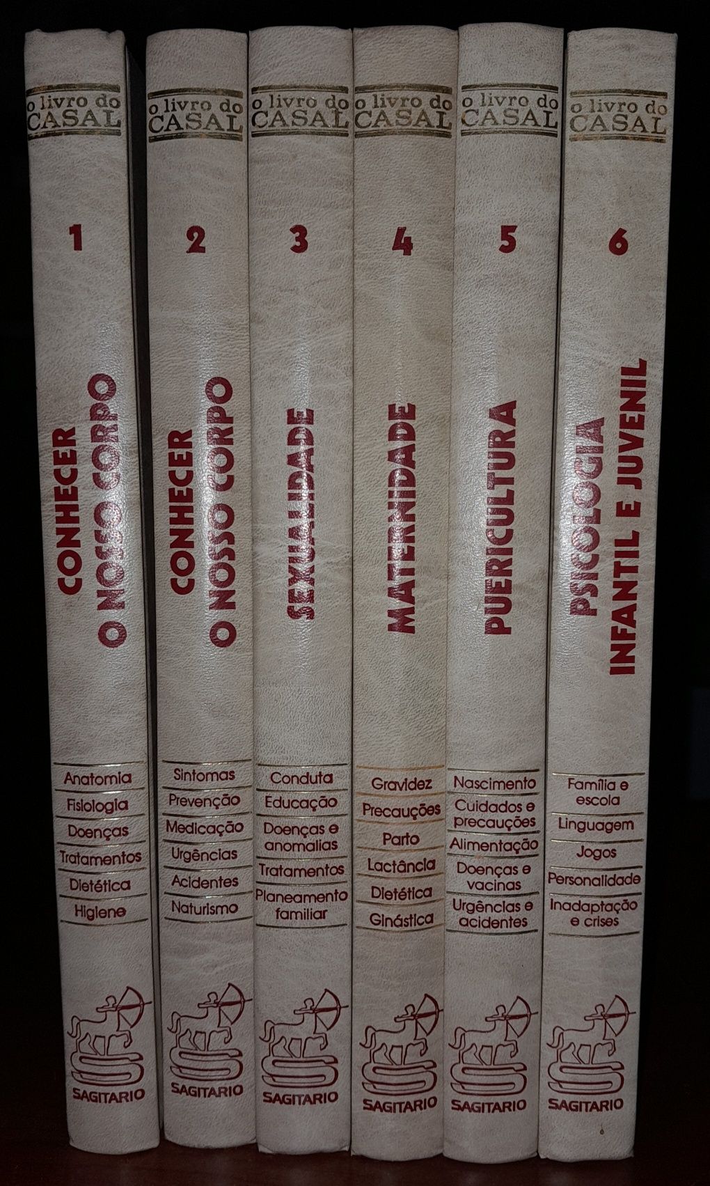 6 volumes da enciclopédia - O livro do casal